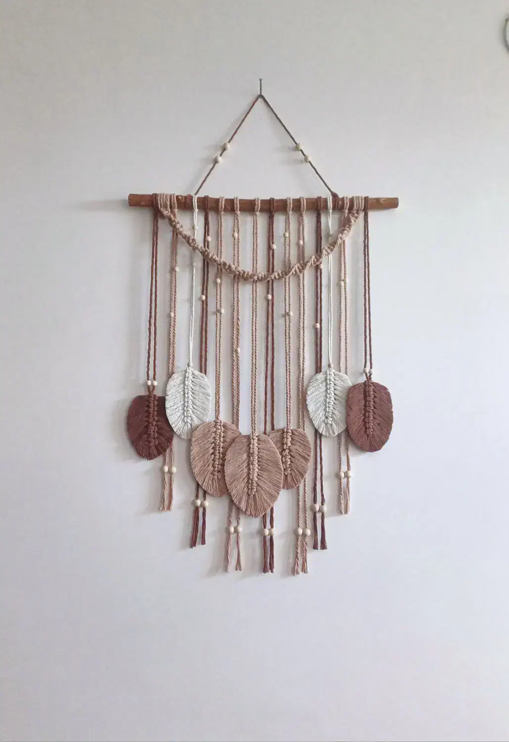 دیوار کوب مکرومه|صنایع دستی و سایر لوازم تزئینی|زرند, |دیوار