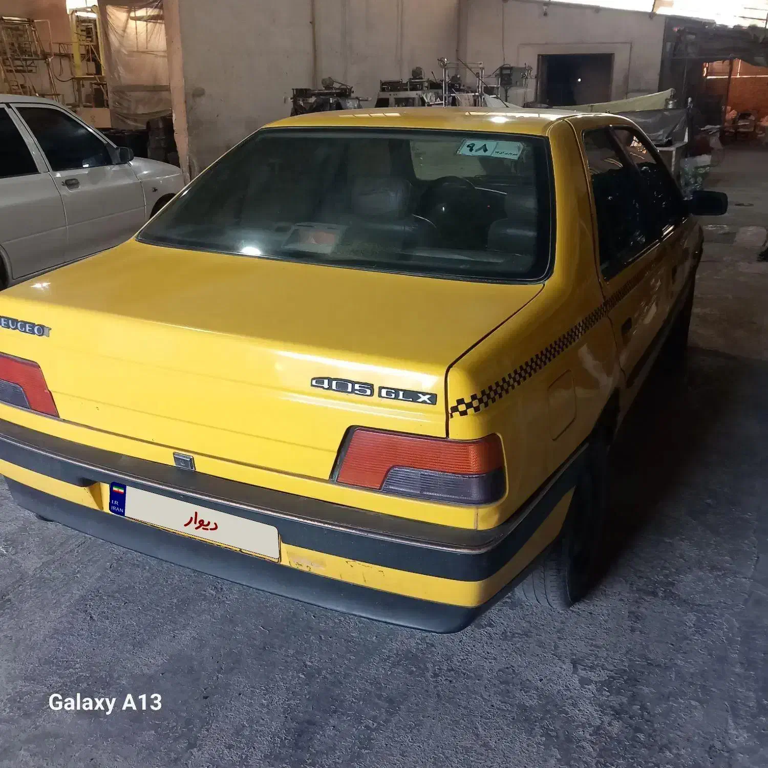 پژو ۴۰۵ مدل ۹۱ تاکسی داخلی اقلا|خودرو سواری و وانت|آق قلا, |دیوار