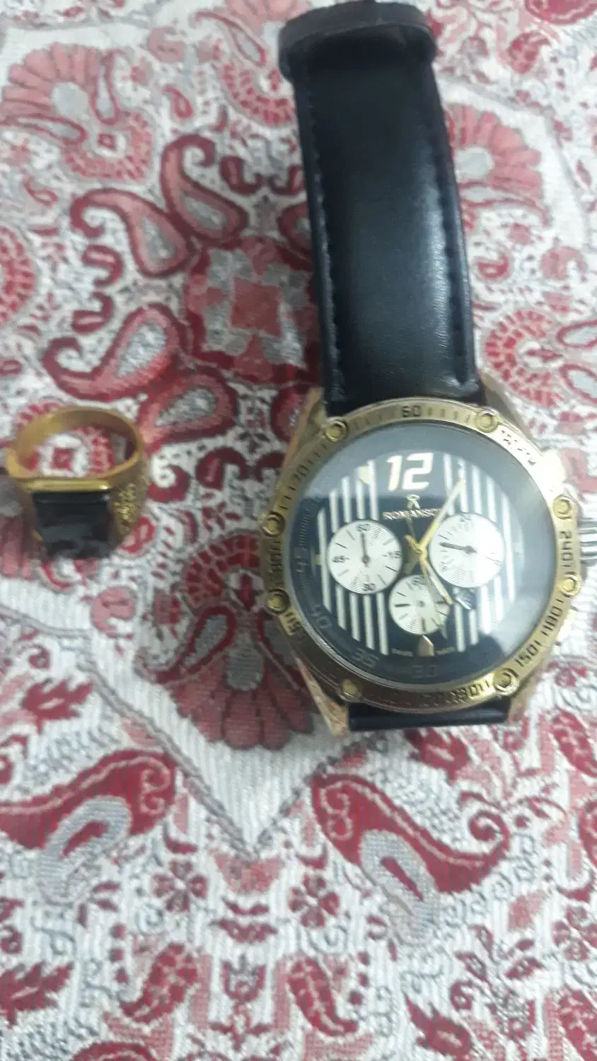 ساعت ۳ موتوره رومانسون و حلقه استیل|ساعت|قم, گلزار|دیوار