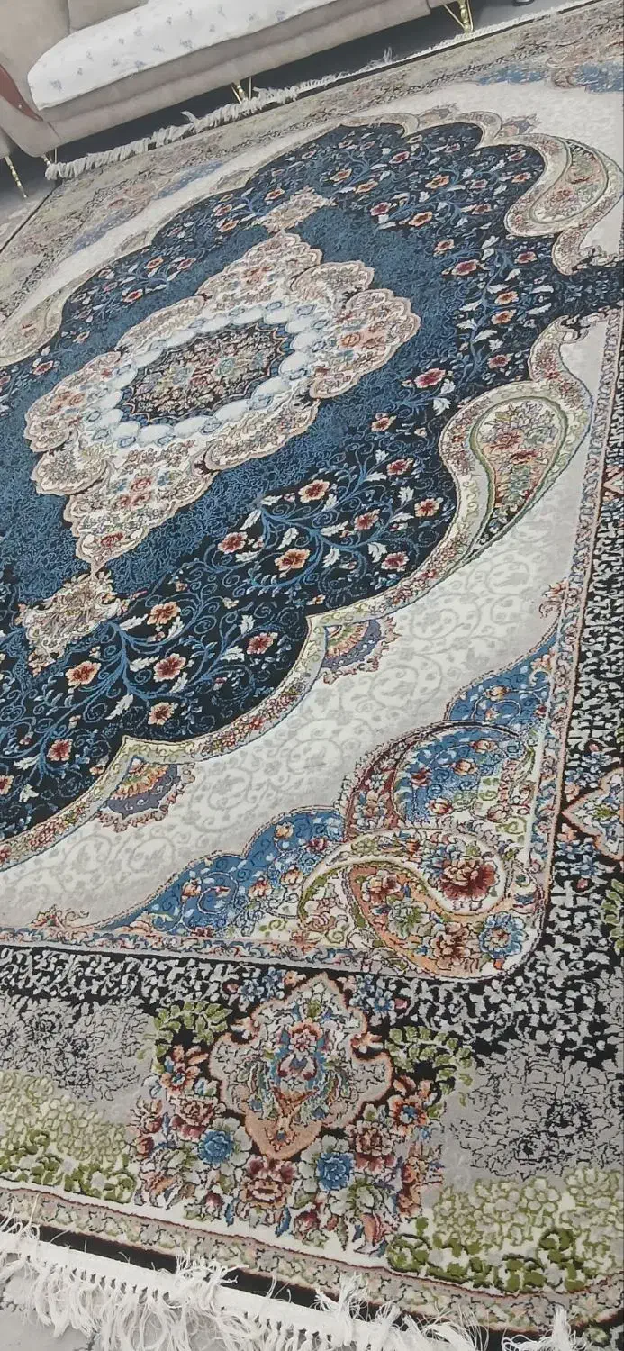 ۲تخته فرش۱۲متری(نوآکبندداخل نایلون)|فرش|قروه, |دیوار