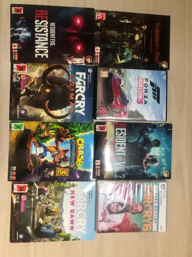 16 عدد بازی کامپیوتر در حد نو|کنسول، بازی ویدئویی و آنلاین|مشهد, آزادشهر|دیوار