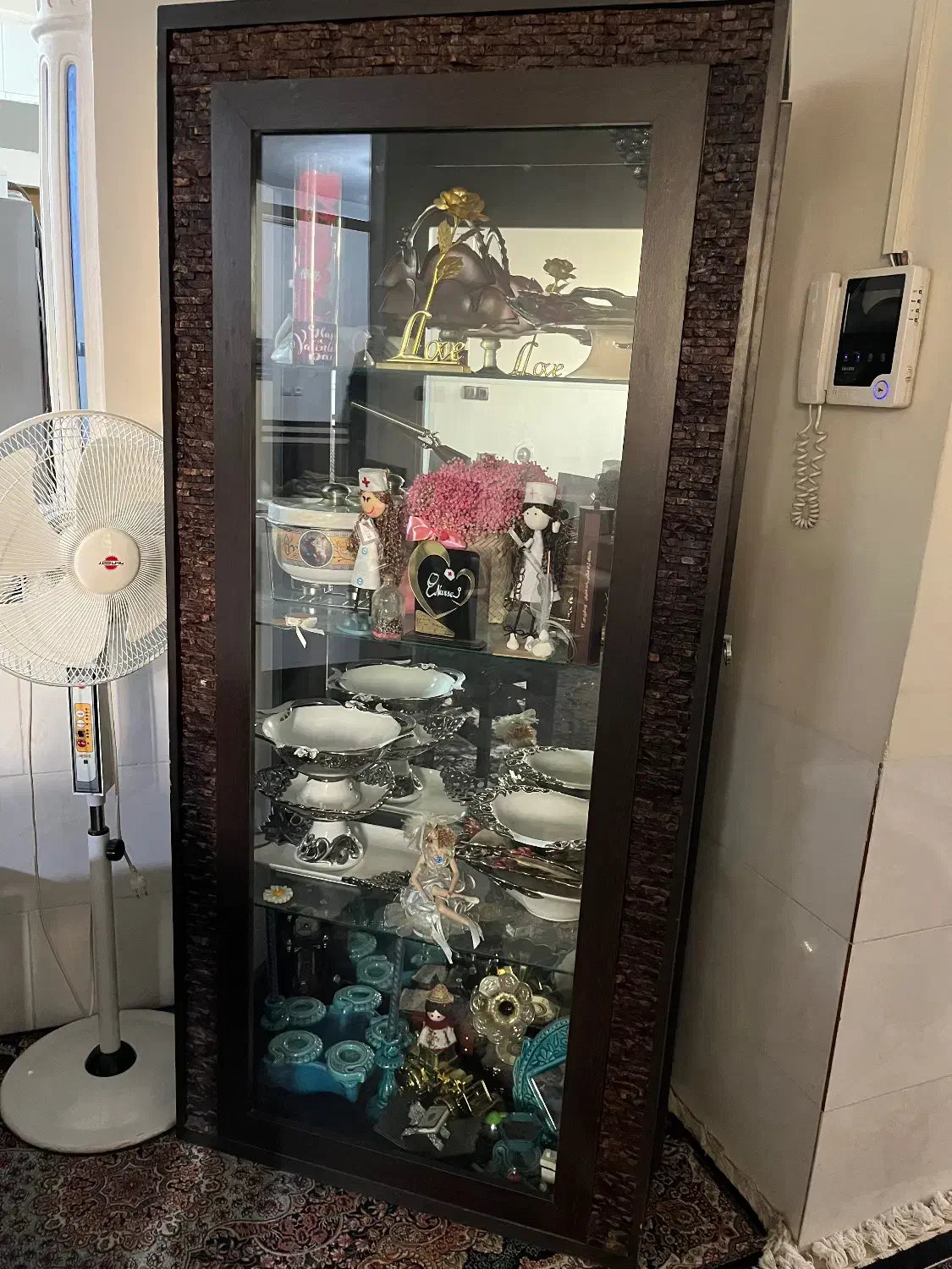 ویترین بوفه تزیینی|بوفه، ویترین، کنسول|شیراز, پودنک|دیوار