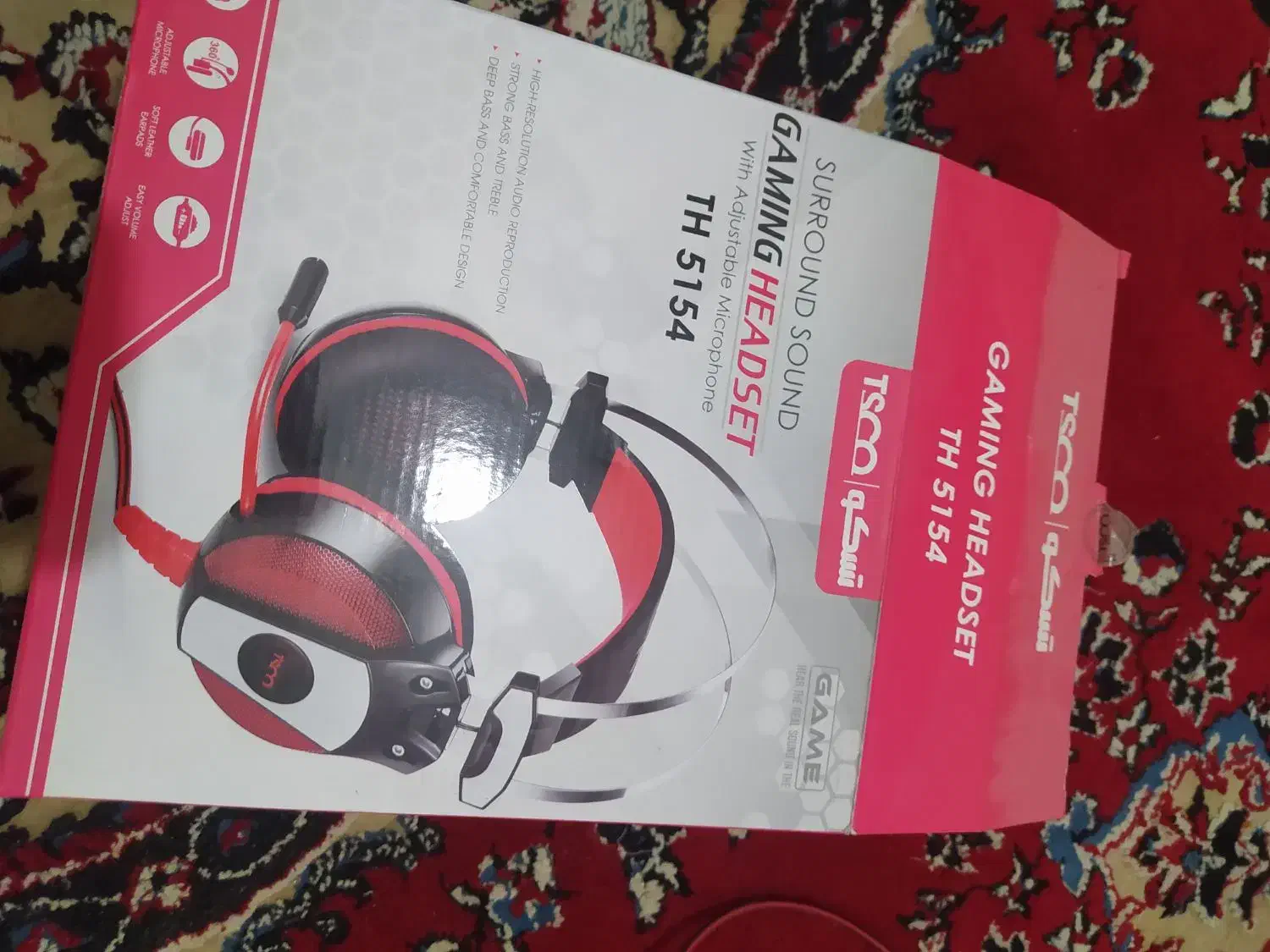 هدفون تسکو گیمینگ|قطعات و لوازم جانبی رایانه|شیراز, شهرک مفتح|دیوار