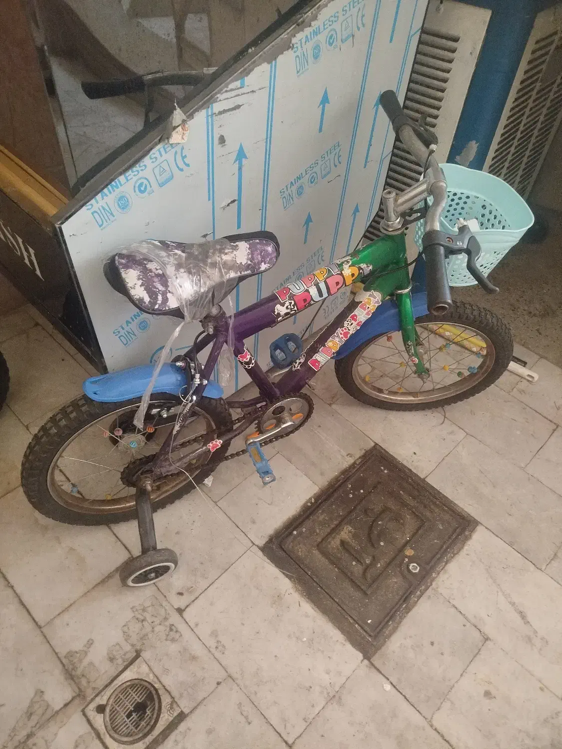 دوچرخه|دوچرخه، اسکیت، اسکوتر|بازفت, |دیوار