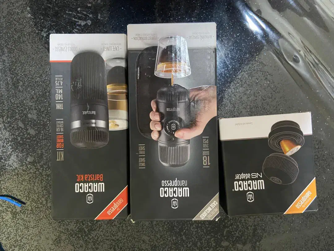 نانوپرسو واکاکو + کیت باریستا + کیت نسپرسو + کیف|سماور، چای‌ساز، قهوه‌ساز|اهواز, زیتون کارمندی|دیوار