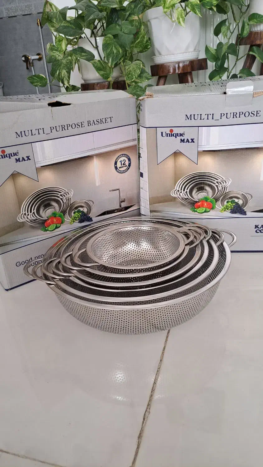 سبدآبکش شش تکه یونیک مکز|ظروف پخت‌وپز|مشهد, موسوی قوچانی|دیوار