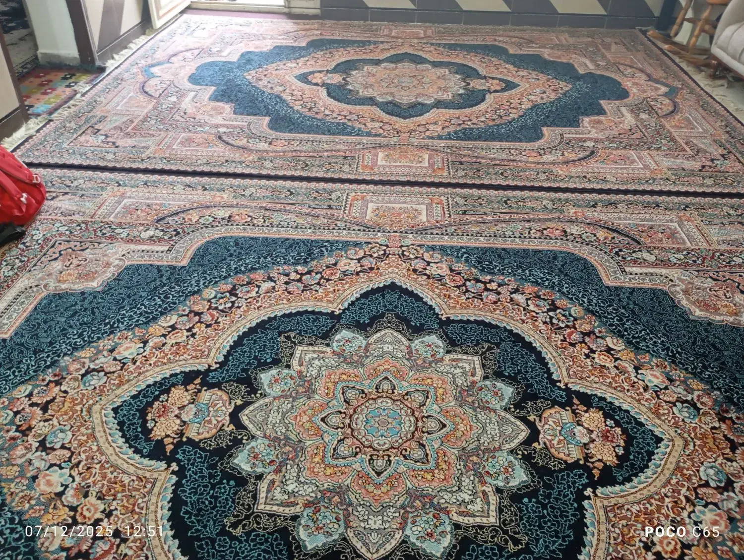 فرش ۱۲ متری|فرش|دزفول, |دیوار