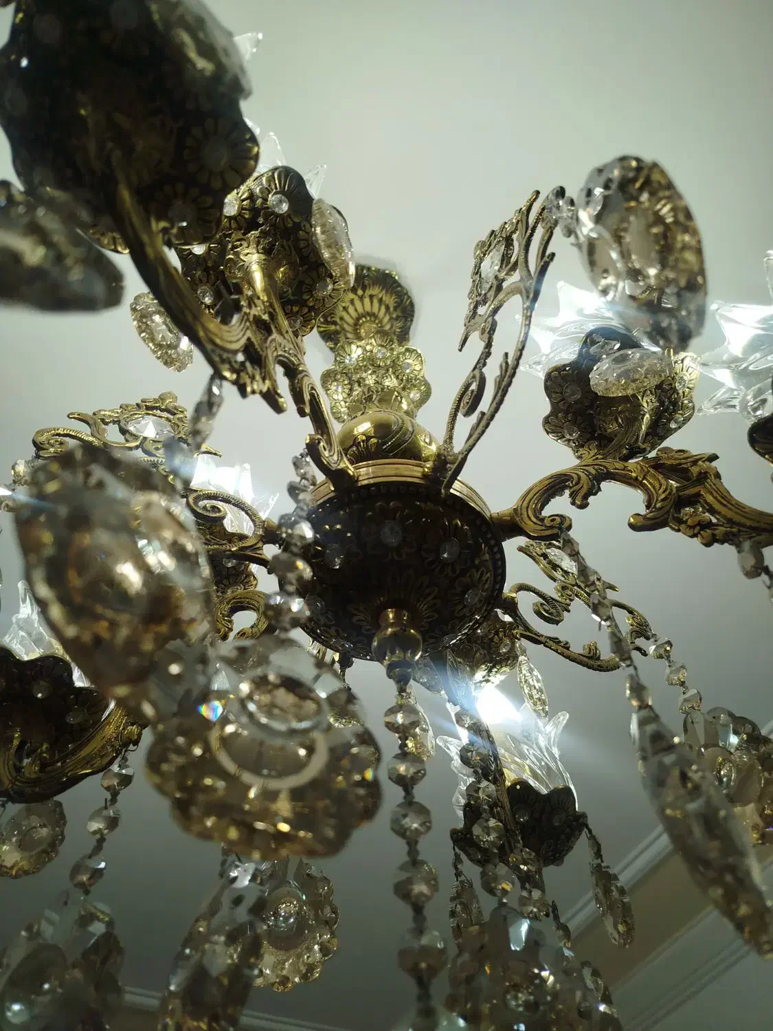 دوتا لوستر بزرگ یه لوستر کوچیک فقط ۲۵میل|لوستر و چراغ آویز|تبریز, |دیوار