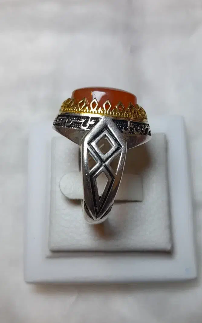 انگشتر عقیق یمنی طرح کتیبه|جواهرات|مشهد, هفده شهریور|دیوار