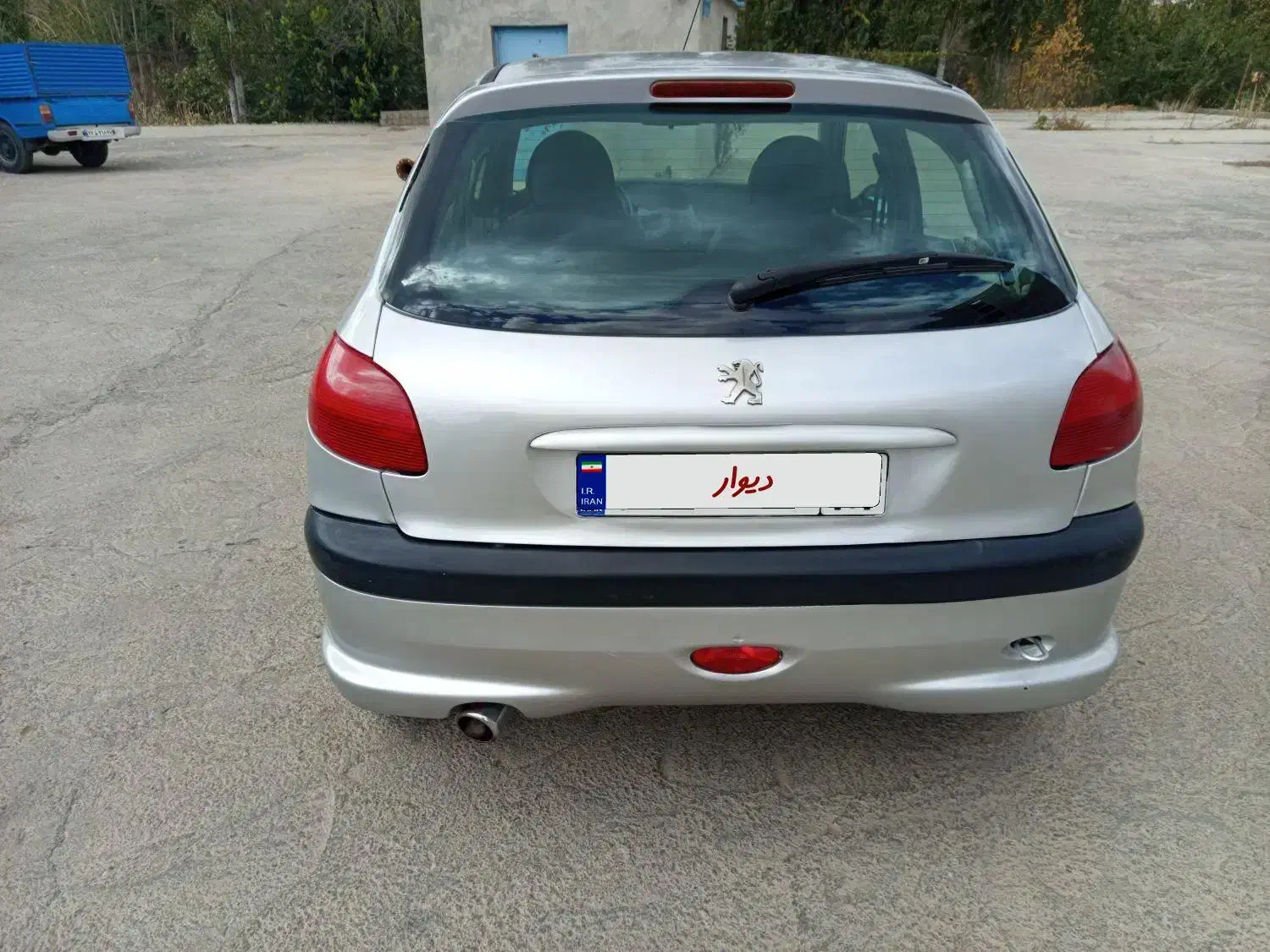 پژو۲۰۶تیپ۲دوره رنگ جلوعقب پلمپ|خودرو سواری و وانت|بوکان, |دیوار