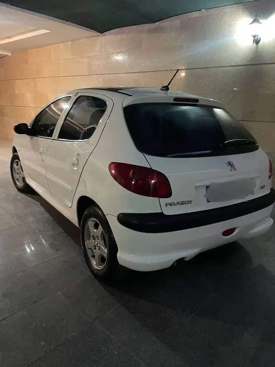 پژو ۲۰۶ تیپ ۳ سقف پانا|خودرو سواری و وانت|مشهد, رضاشهر|دیوار