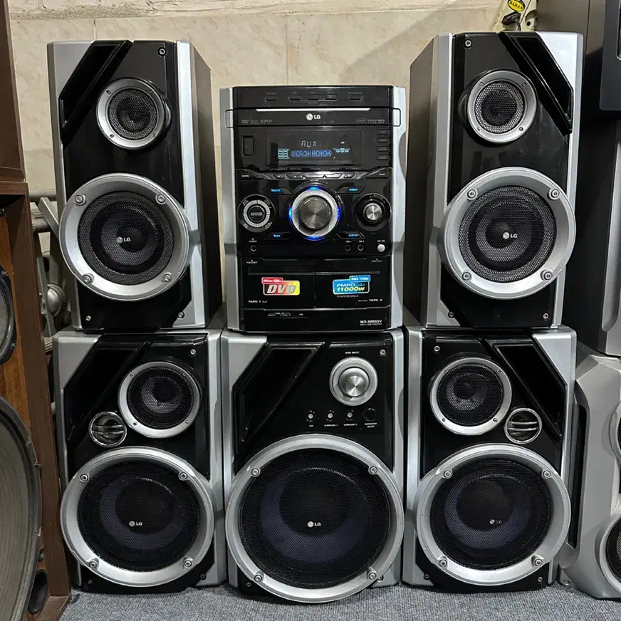 ضبط ال جی 11000W پرقدرت فلش فابریک بلوتوث|سیستم صوتی خانگی|گرگان, |دیوار