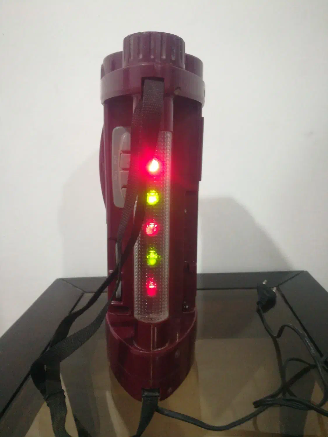 رادیو ضبط چراغ دار مهتابی دار سالم|سیستم صوتی خانگی|اردبیل, |دیوار