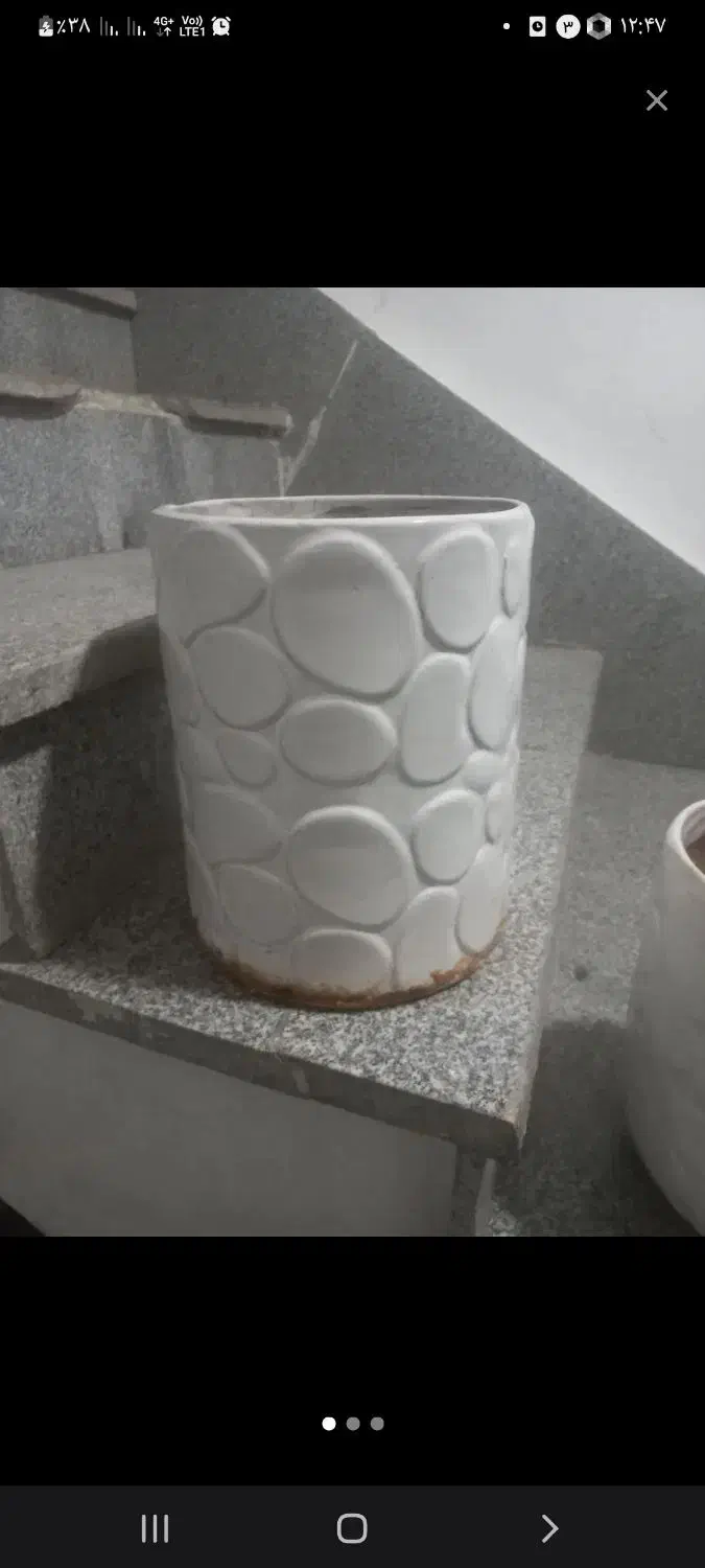 گلدان سفالی|صنایع دستی و سایر لوازم تزئینی|مشهد, کوی سیدی|دیوار