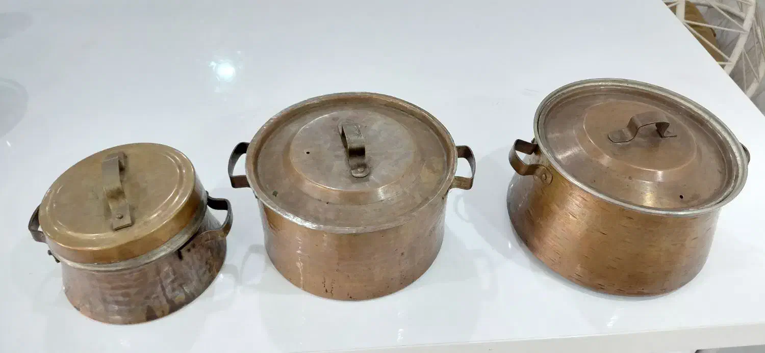 قابلمه مسی|ظروف پخت‌وپز|شریف‌آباد, |دیوار