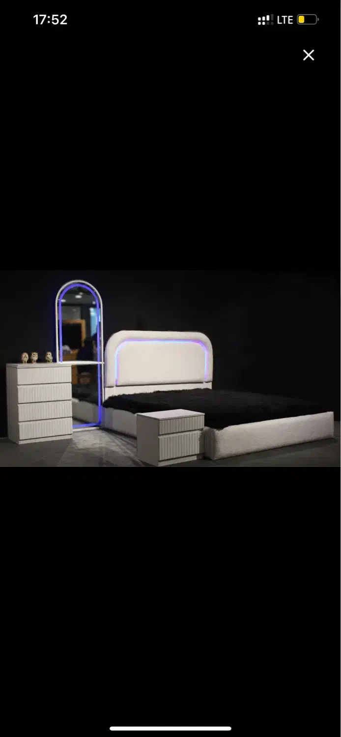 سرویس خواب کامل تدی|تخت و سرویس خواب|یزد, |دیوار