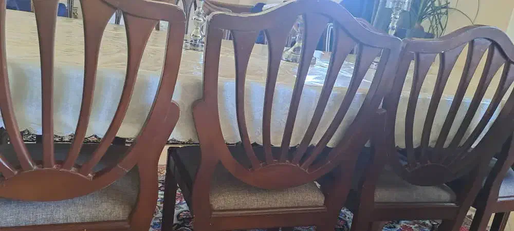 میز و صندلی ناهار خوری ده نفره مبلیران|میز و صندلی غذاخوری|کرمان, |دیوار