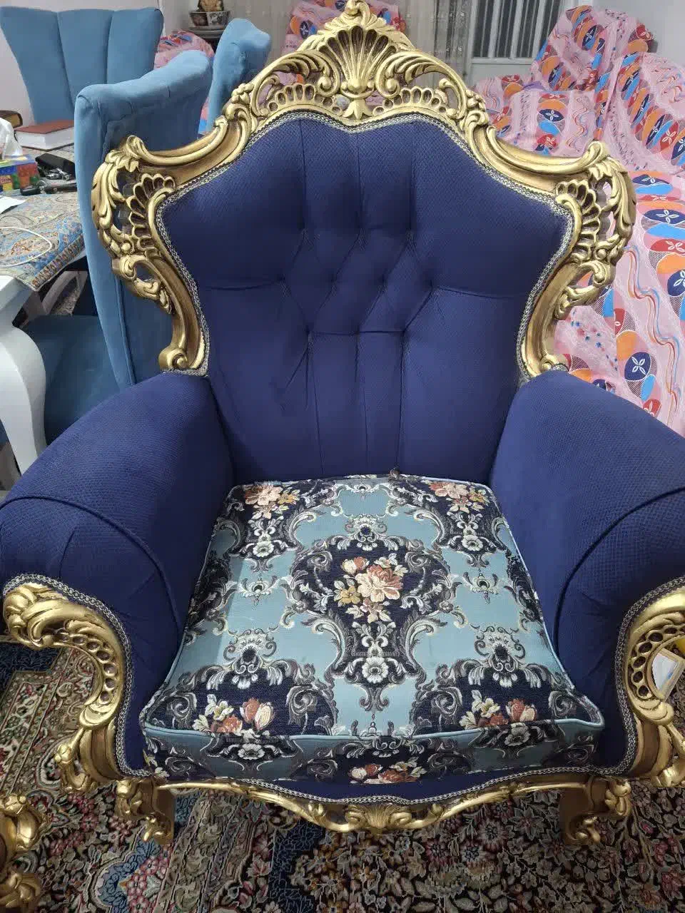 مبل سلطنتی|مبلمان خانگی و میز عسلی|یزد, |دیوار