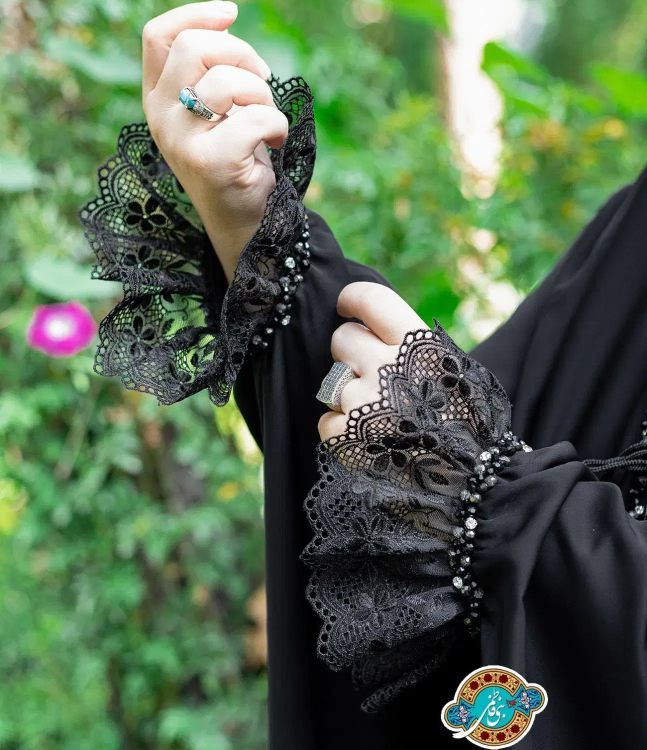 چادر سنگدوزی و نگین دوزی شده|لباس|دورود, |دیوار