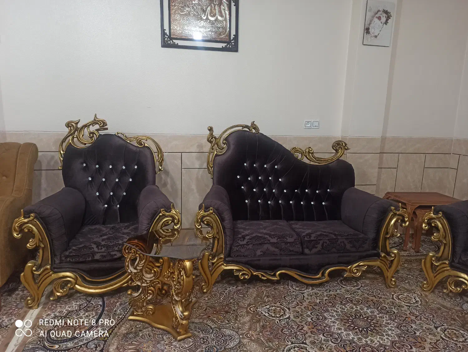 مبل ۷نفره|مبلمان خانگی و میز عسلی|شاهین‌شهر, چمران|دیوار