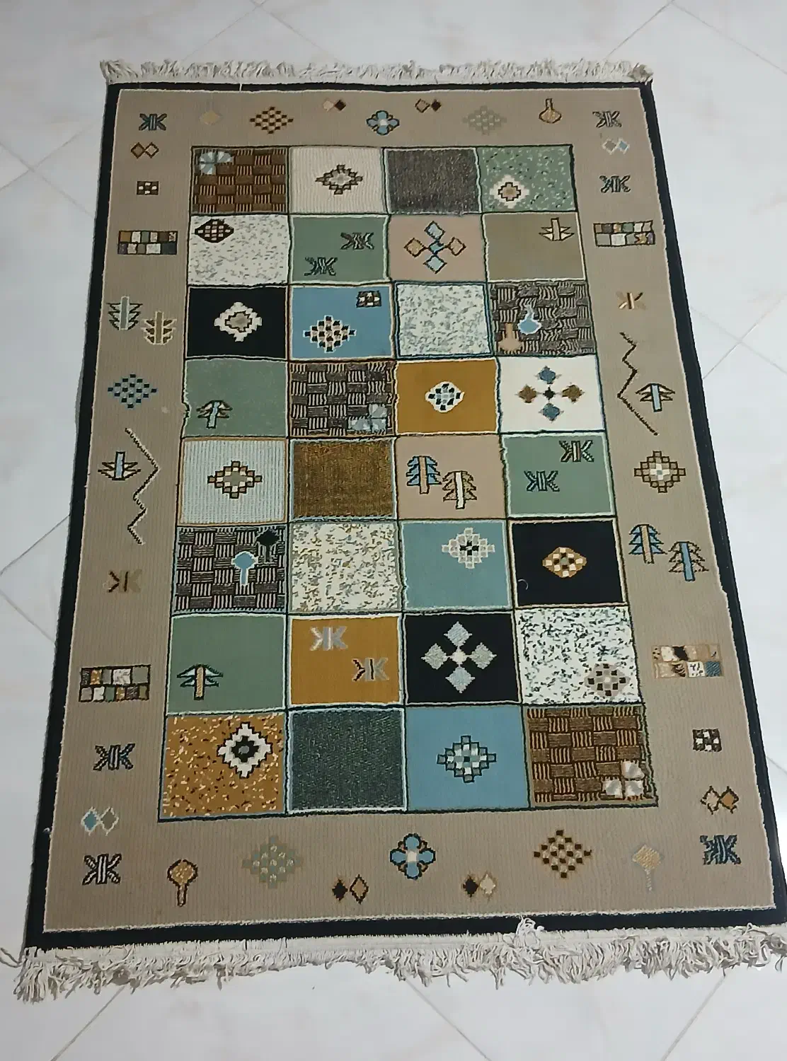 فرش دو متری همراه با پادری|فرش|تهران, تهرانسر غربی|دیوار