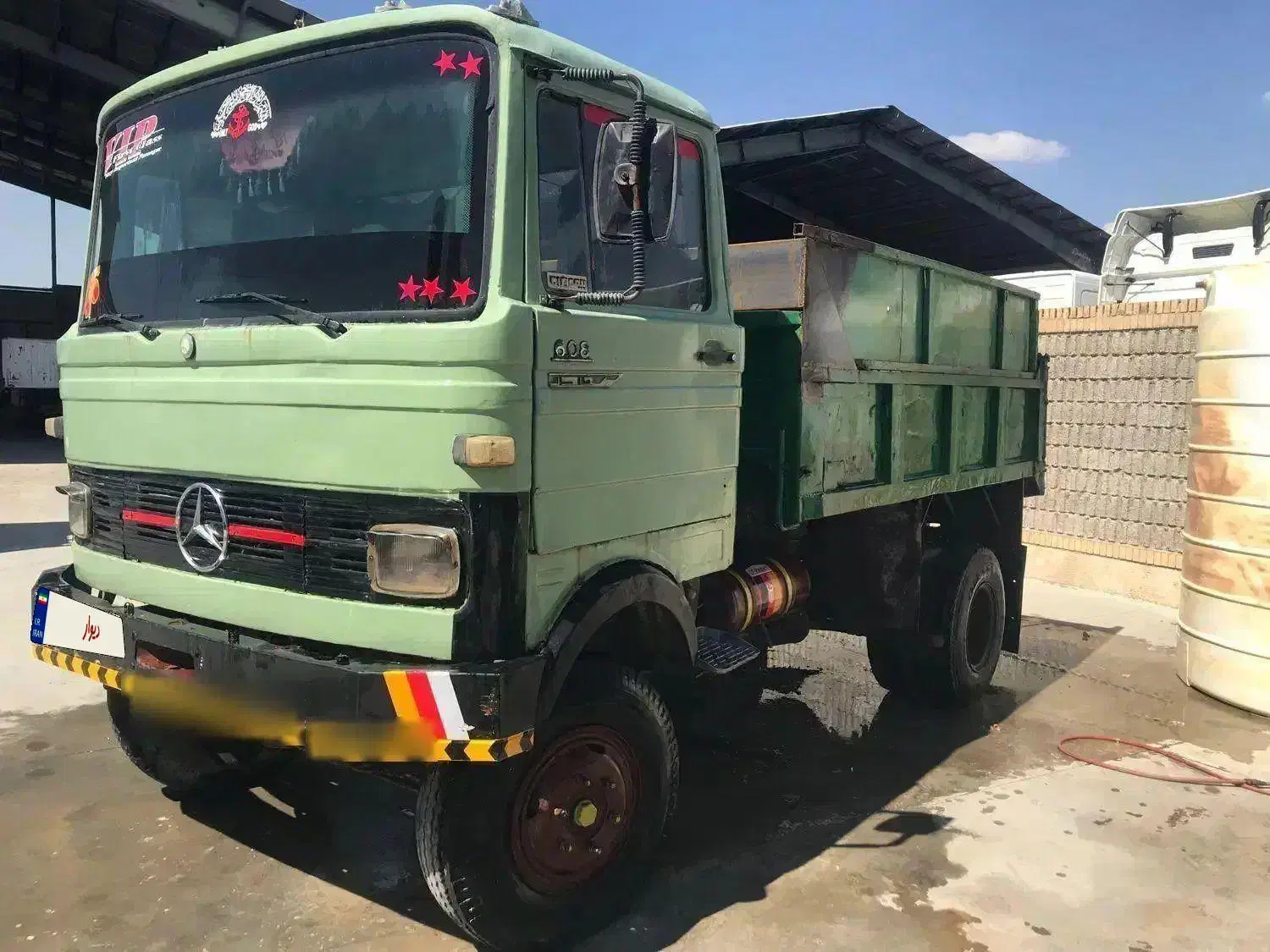 خاورکمپرسی۶۰۸ مدل۵۹|خودرو سنگین|تهران, ایوانک|دیوار