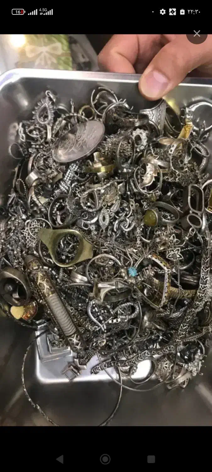 نقره سالم وشکسته|جواهرات|کرمانشاه, |دیوار