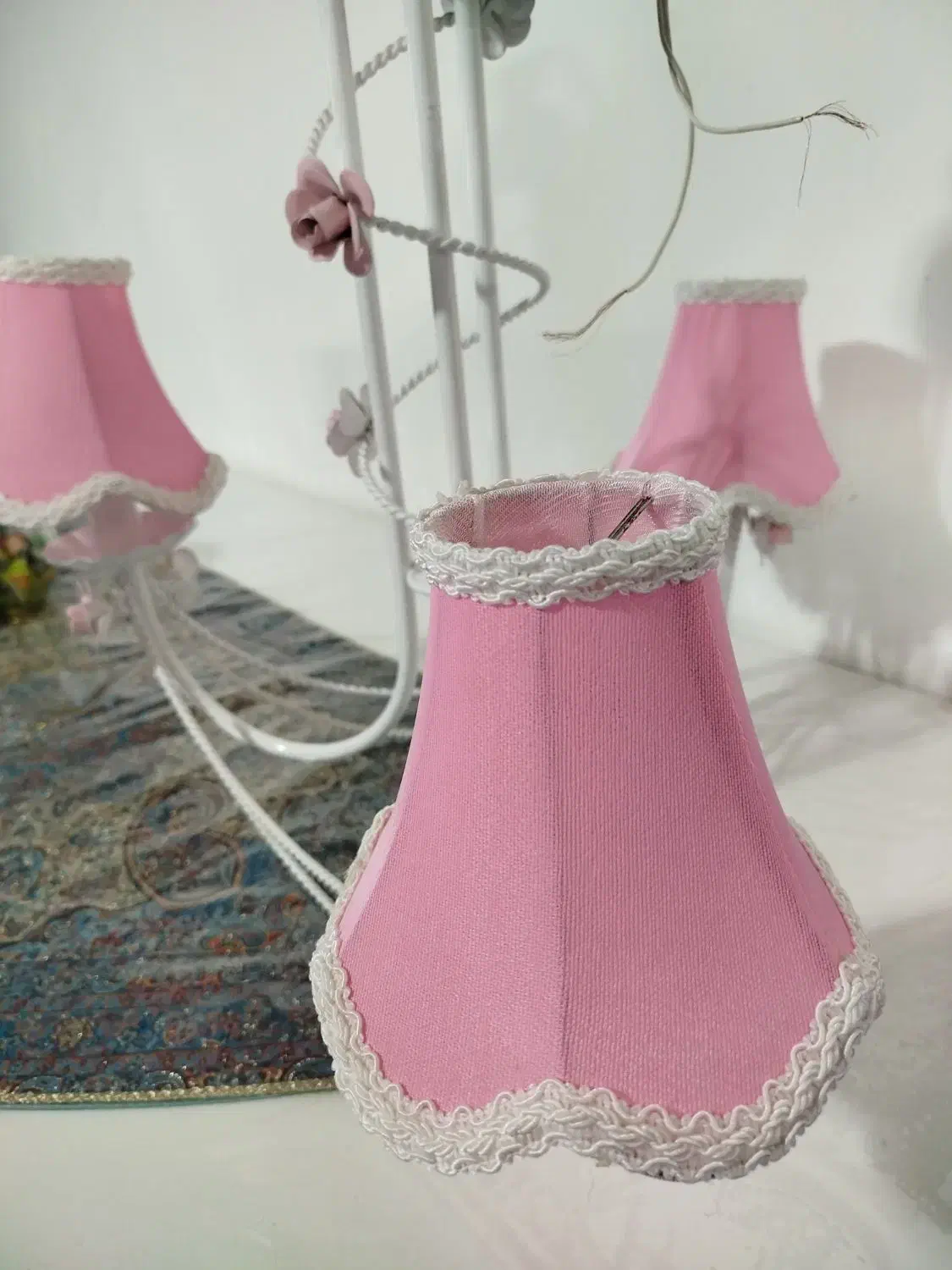 لوستر فانتزی|لوستر و چراغ آویز|کرمان, |دیوار