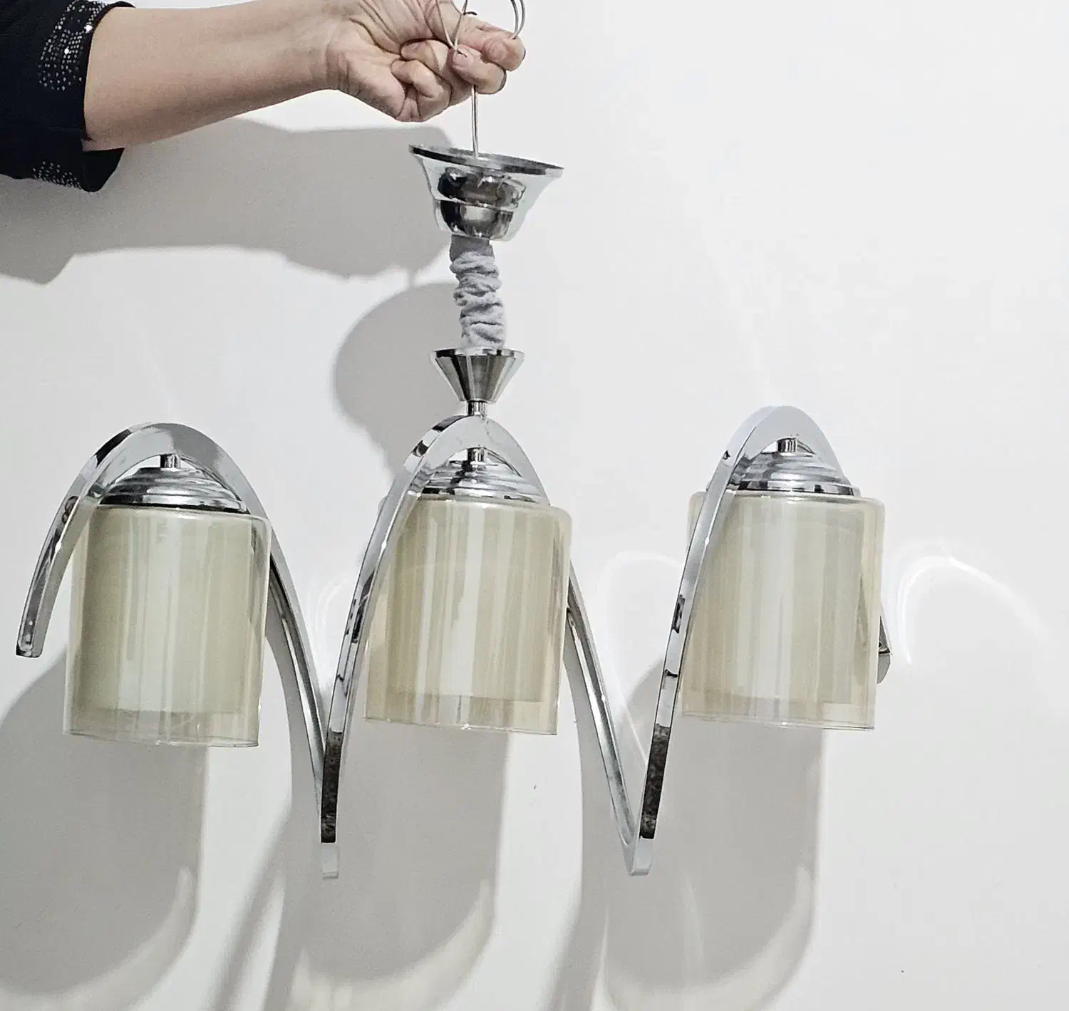 لوستر|لوستر و چراغ آویز|ساوه, |دیوار