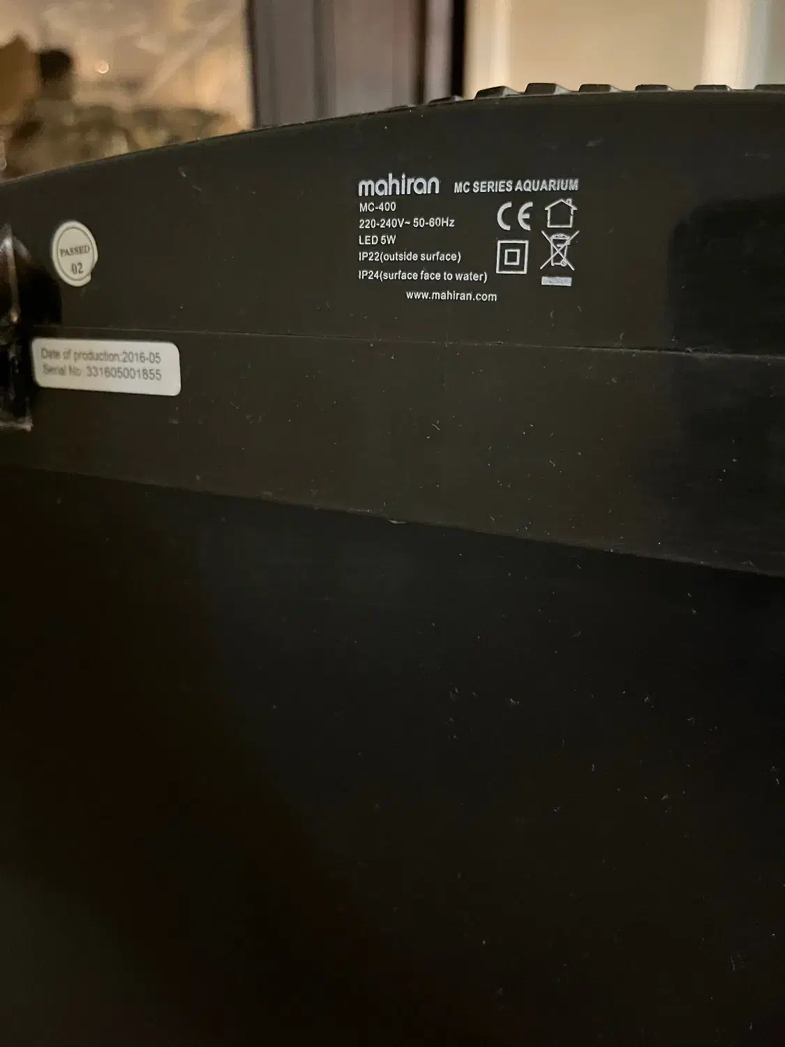 آکواریوم|ماهی|پردیس, فاز ۲|دیوار