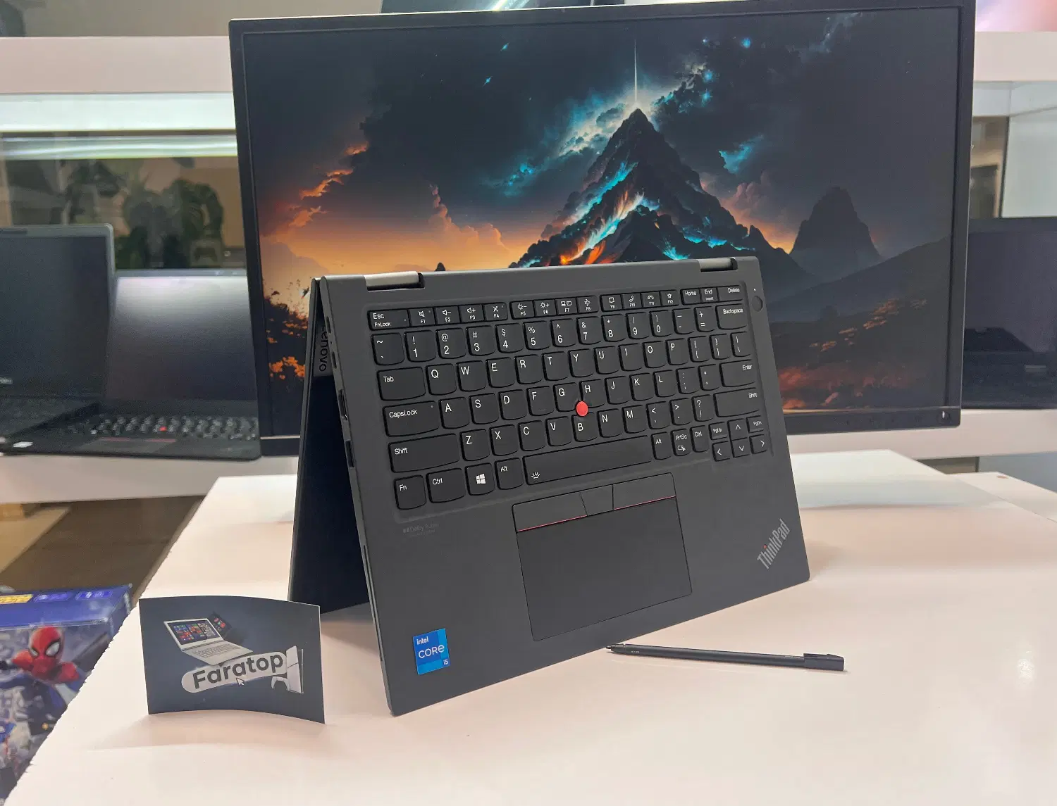 لپتاپ تاچ ۳۶۰ نسل ۱۱ با رم 16 ddr5/با قلم اورجینال|رایانه همراه|مشهد, راهنمایی|دیوار