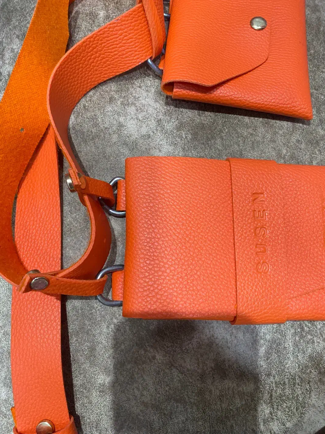 کیف کمری نو نارنجی|کیف، کفش، کمربند|رشت, دیلمان|دیوار