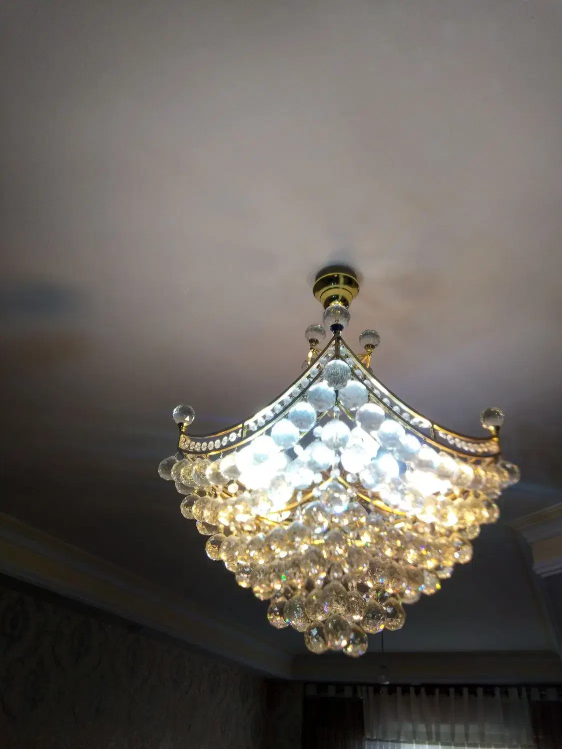 لوستر|لوستر و چراغ آویز|اراک, |دیوار