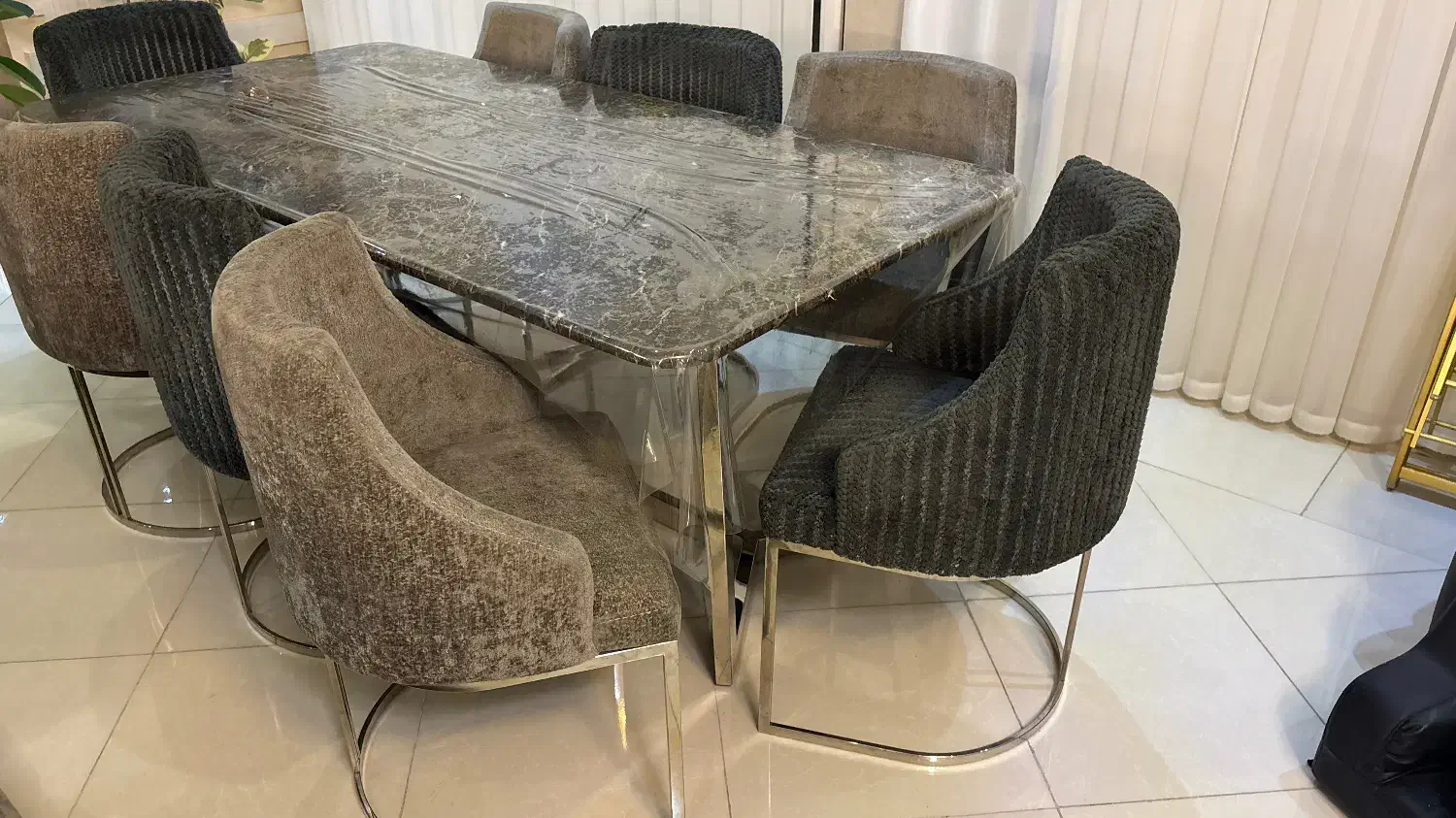 ست مبلمان میز ناهارخوری|مبلمان خانگی و میز عسلی|قم, زنبیل آباد|دیوار