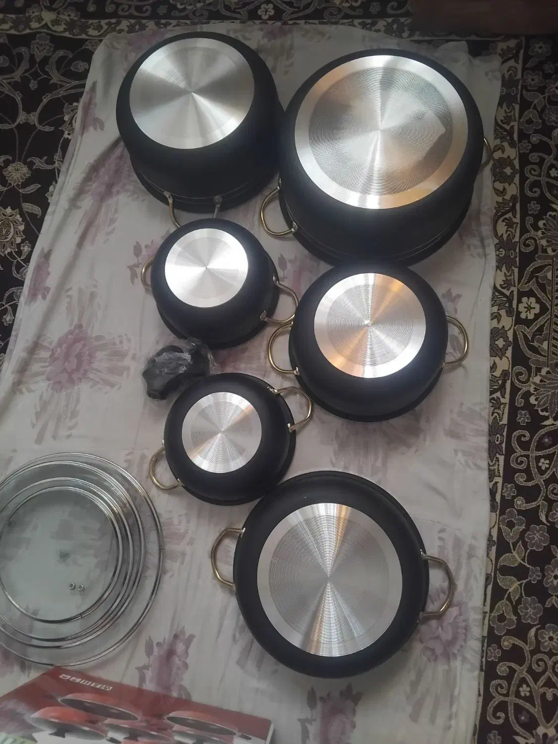 قابلمه نسوز لانه زنبوری ۱۰ پارچه|ظروف پخت‌وپز|تهران, مشیریه|دیوار