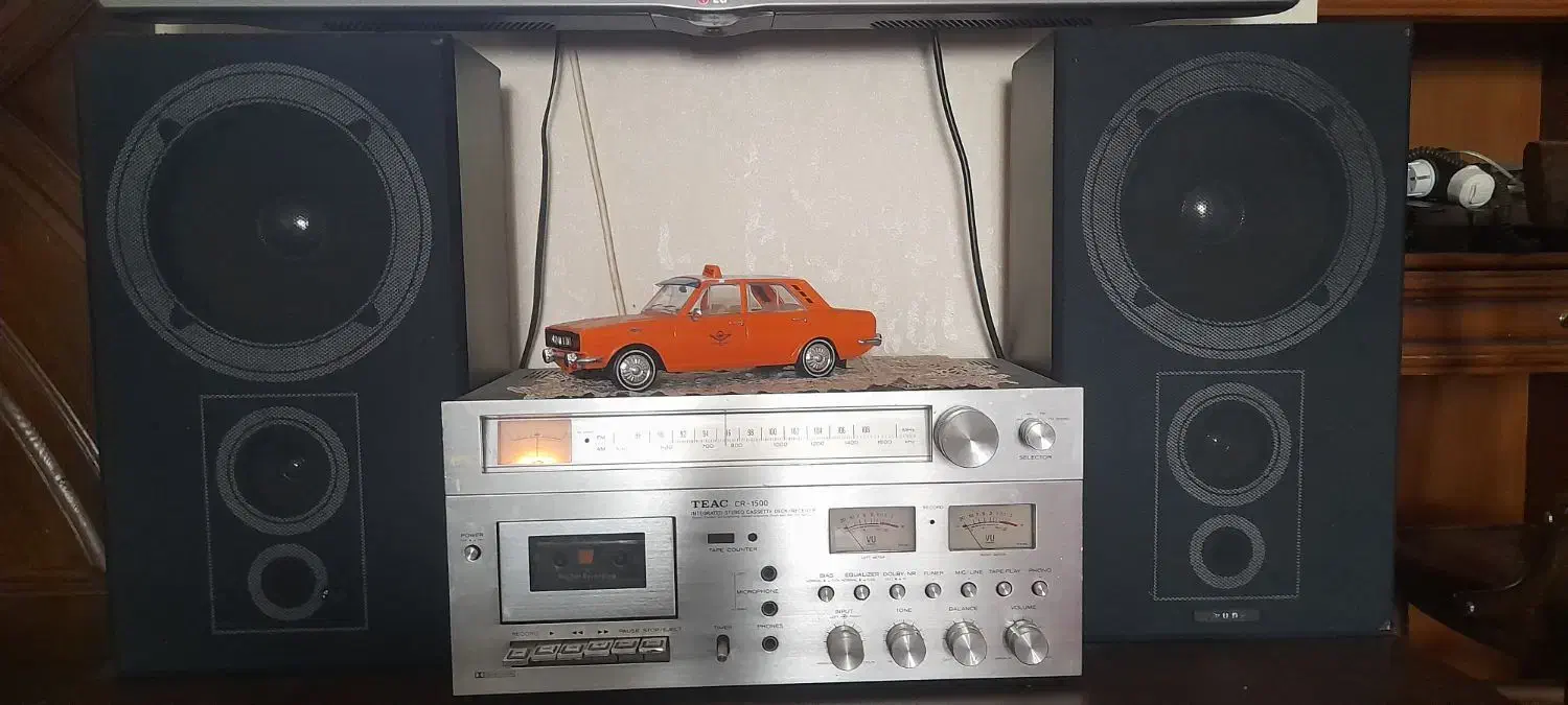 ضبط استریو teak نوستالژی|سیستم صوتی خانگی|تهران, دولتخواه شمالی|دیوار