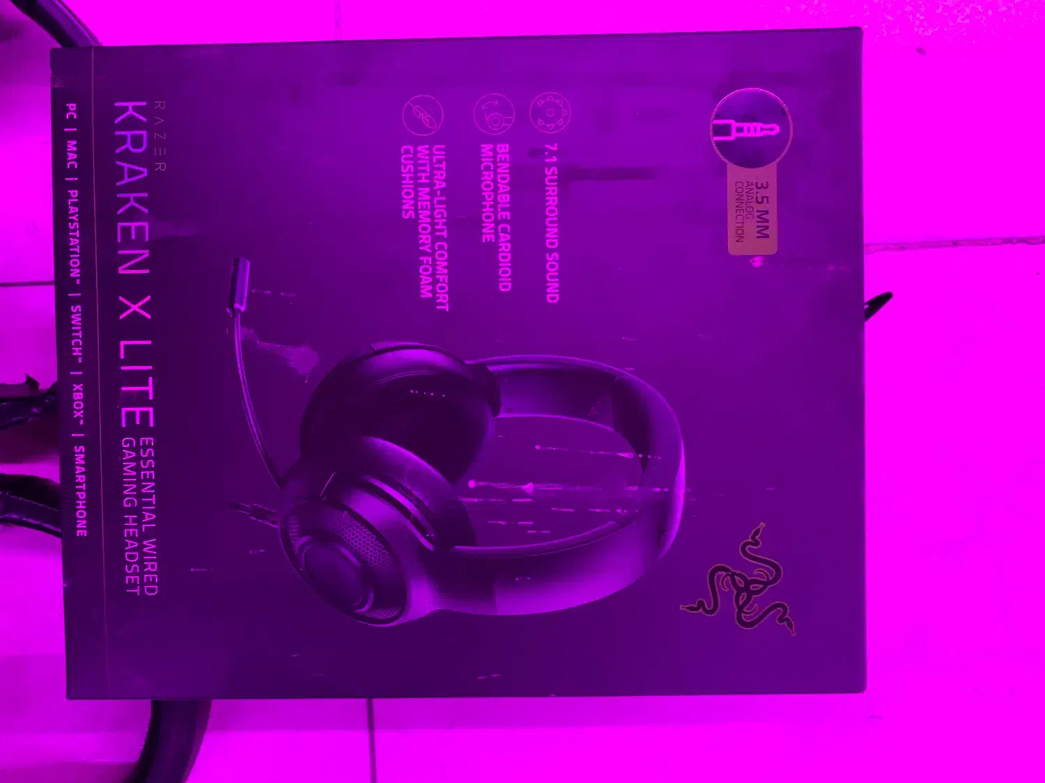 هدفون ریزر|قطعات و لوازم جانبی رایانه|قم, چهل درخت‎|دیوار