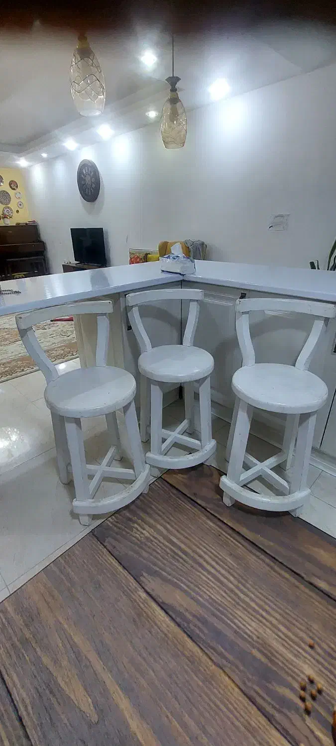 صندلی اپن|میز و صندلی غذاخوری|شیراز, شهرک فرهنگیان|دیوار