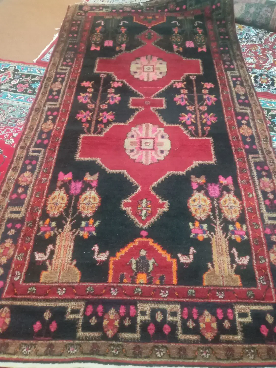 فرش|فرش|کرمانشاه, |دیوار