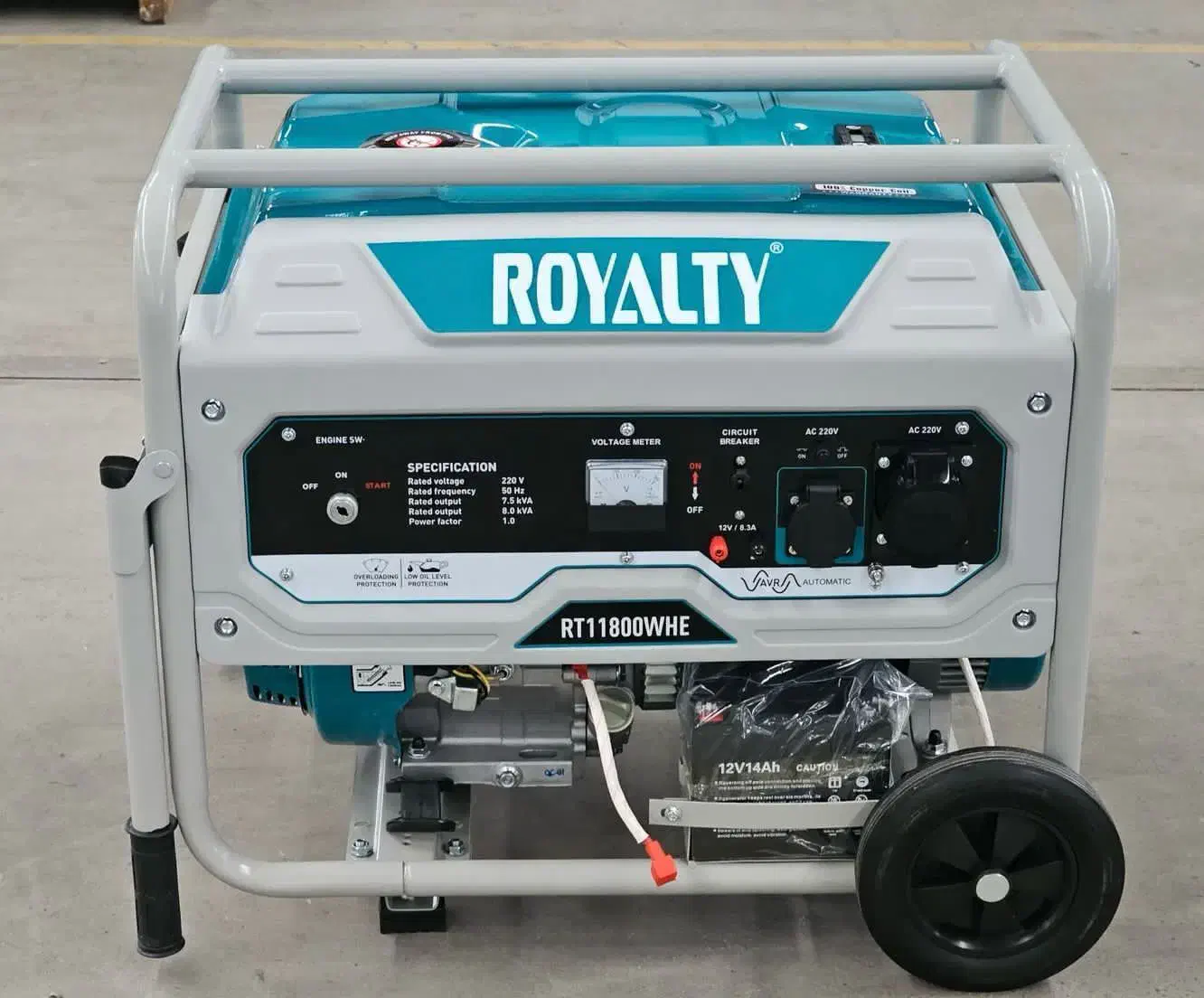 موتوربرق 8کیلوات خانگی صنعتی ROYALTYمدلRT11800|ماشین‌آلات صنعتی|اهواز, کمپلو جنوبی|دیوار