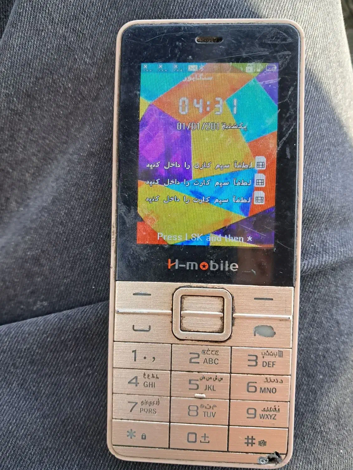 گوشی ساده دکمه ای دوربین دار|موبایل|تاکستان, |دیوار