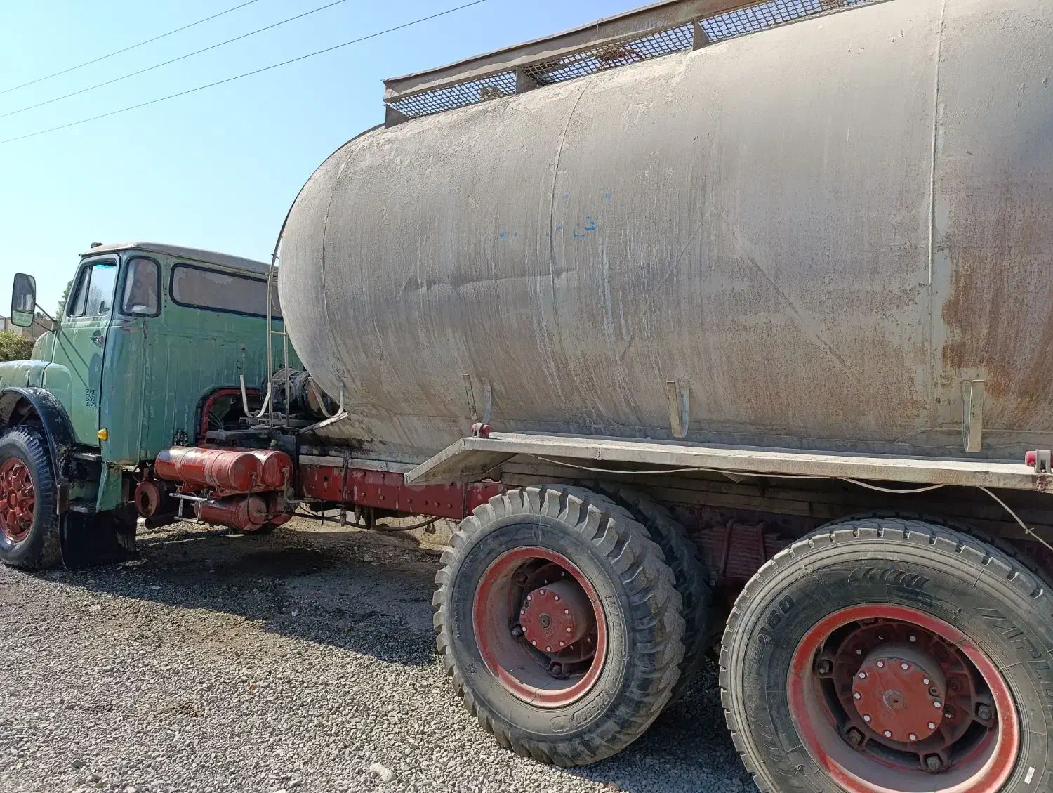 مان ده چرخ بونکر سیمان|خودرو سنگین|اسلامشهر, ملکآباد|دیوار