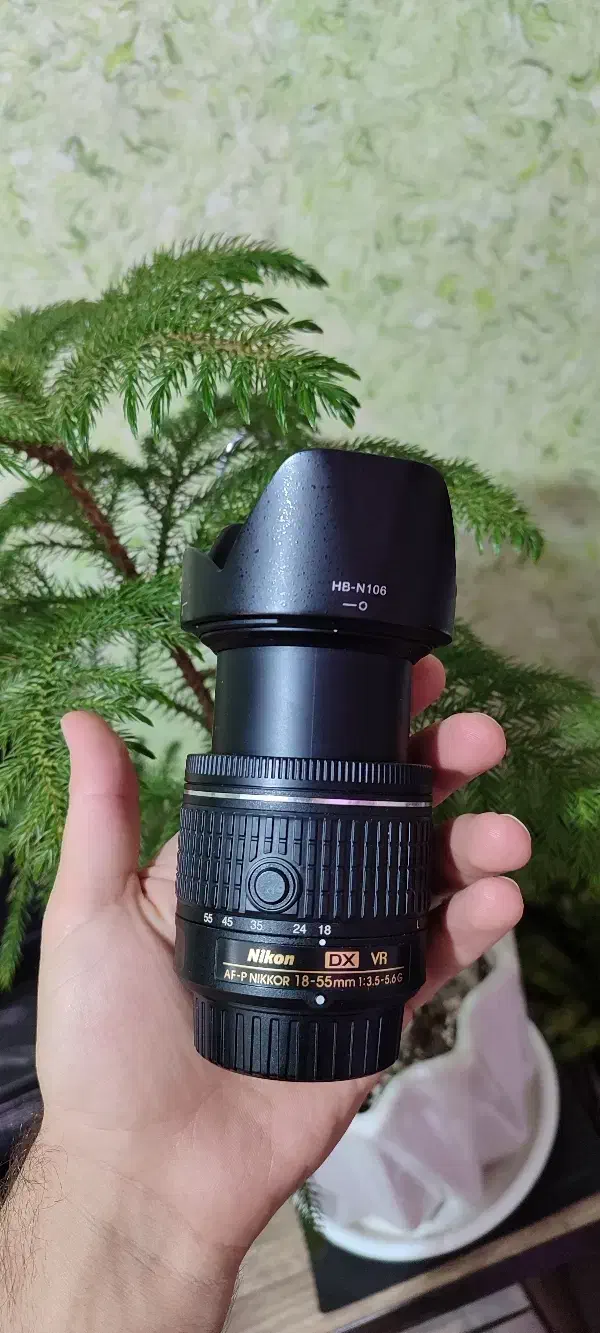 لنز 18 55 nikon vr|دوربین عکاسی و فیلم‌برداری|کرمانشاه, |دیوار