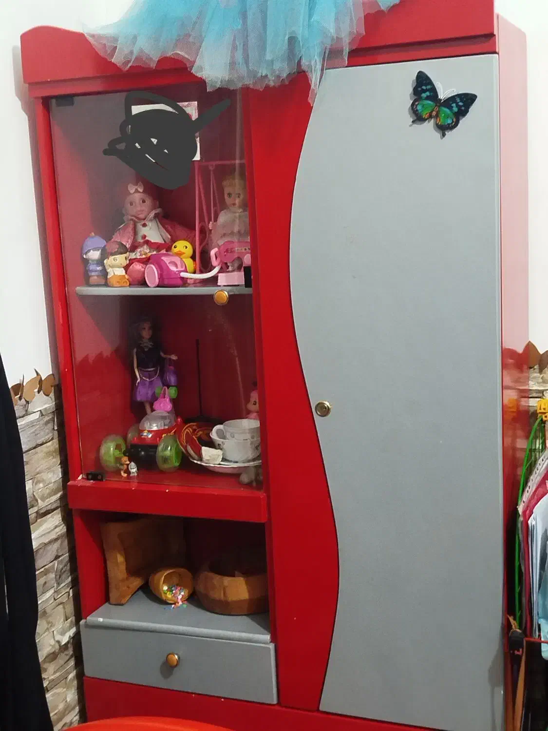 کمد و میز تحریر|تخت و سرویس خواب|رفسنجان, |دیوار