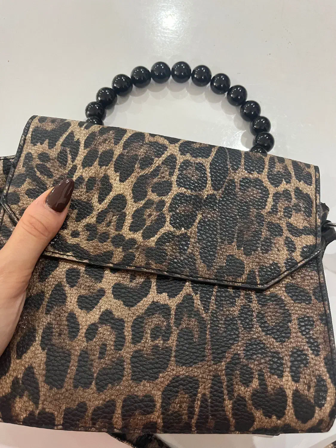 کیف طرح پلنگی|کیف، کفش، کمربند|رشت, گلسار|دیوار