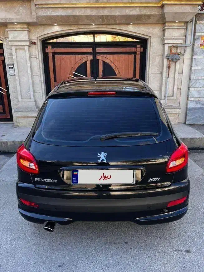 پژو ۲۰۷ سقف فلز ۱۴۰۲ بی‌رنگ رینگ|خودرو سواری و وانت|گنبد کاووس, |دیوار