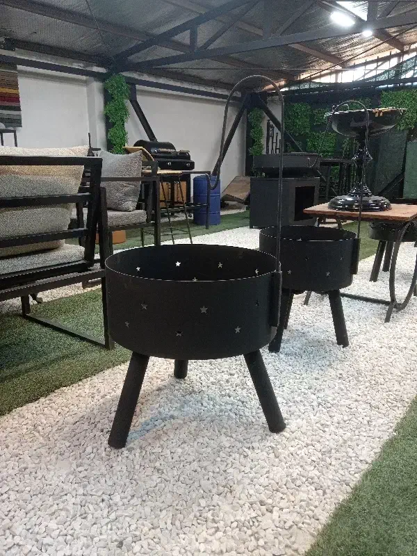 آتشدان استوانه ای گازی و ذغالی خوش قیمت|بخاری، هیتر، شومینه|شیراز, انجیره|دیوار