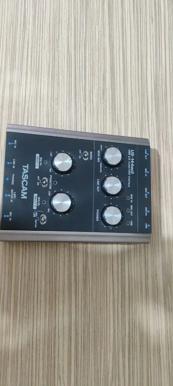 کارت صدا Tascam us144mk2|صوتی و تصویری|اندیشه, اندیشه فاز ۳|دیوار