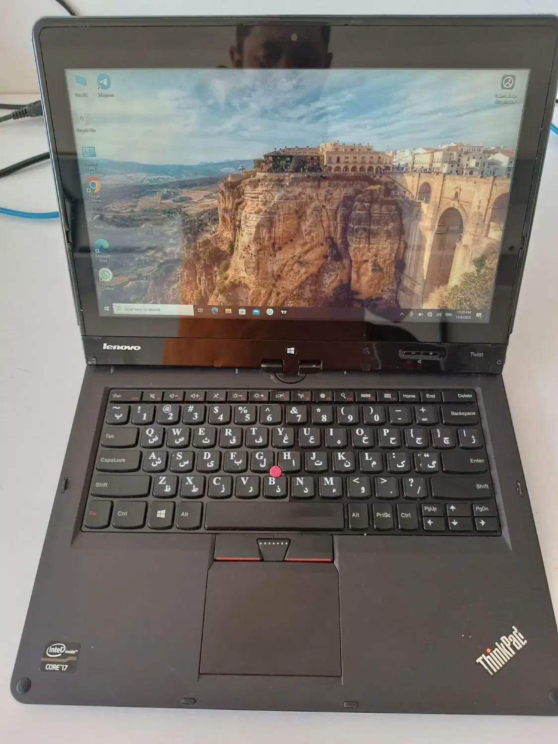 لپ‌تاپ لنوو کورای7 صفحه لمسی با هارد SSD|رایانه همراه|کلاله, |دیوار