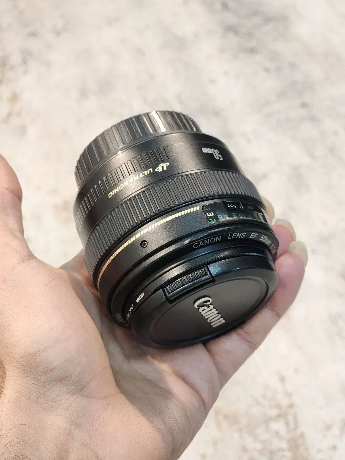 لنز کانن canon 50mm f1.4|دوربین عکاسی و فیلم‌برداری|لنجان, |دیوار